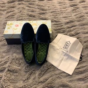 Birdies Starling Velvet Loafer